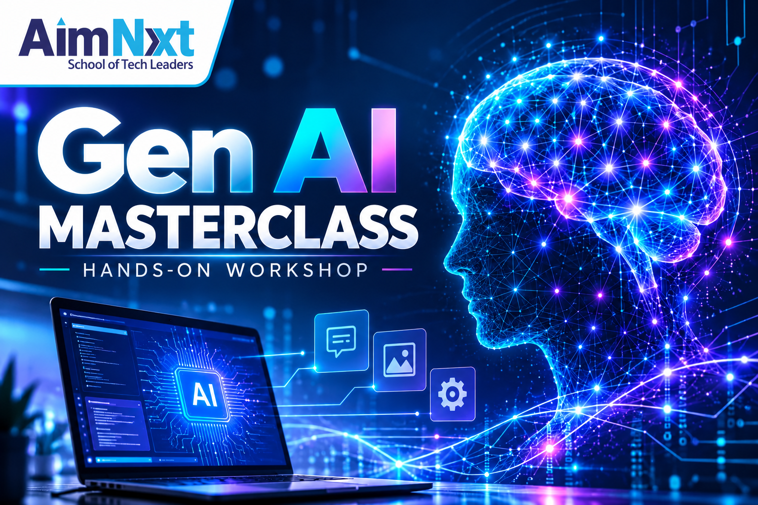 Gen AI Masterclass poster