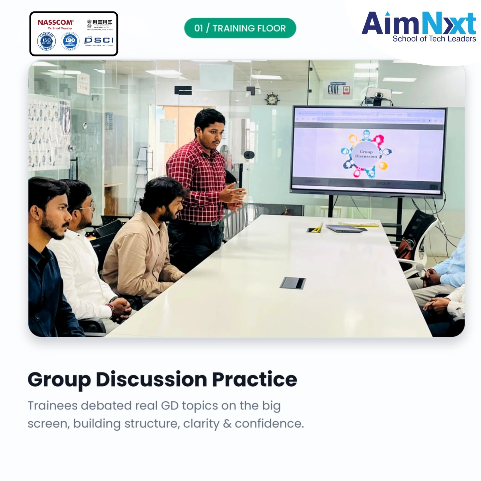 AimNxt Group Discussion Practice
