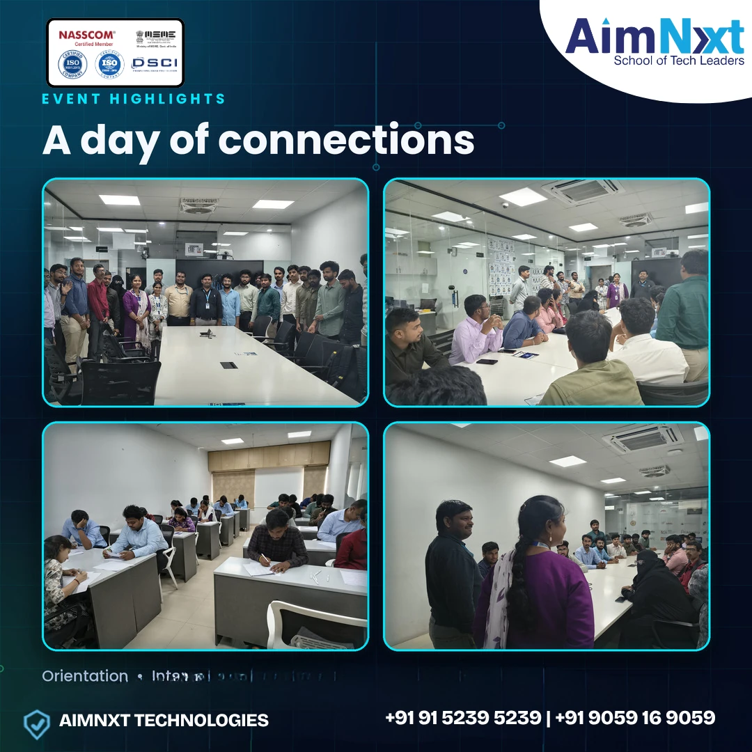 AimNxt Networking Walk-In Drive event highlights