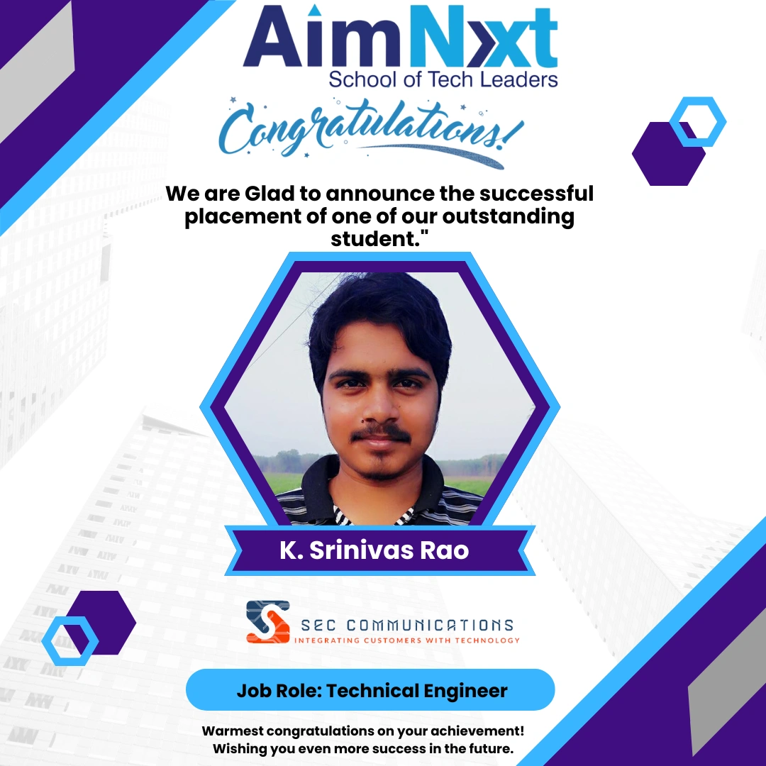 Aimnxt Placed Student12