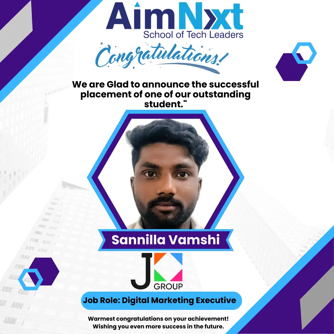 Aimnxt Placed Student29