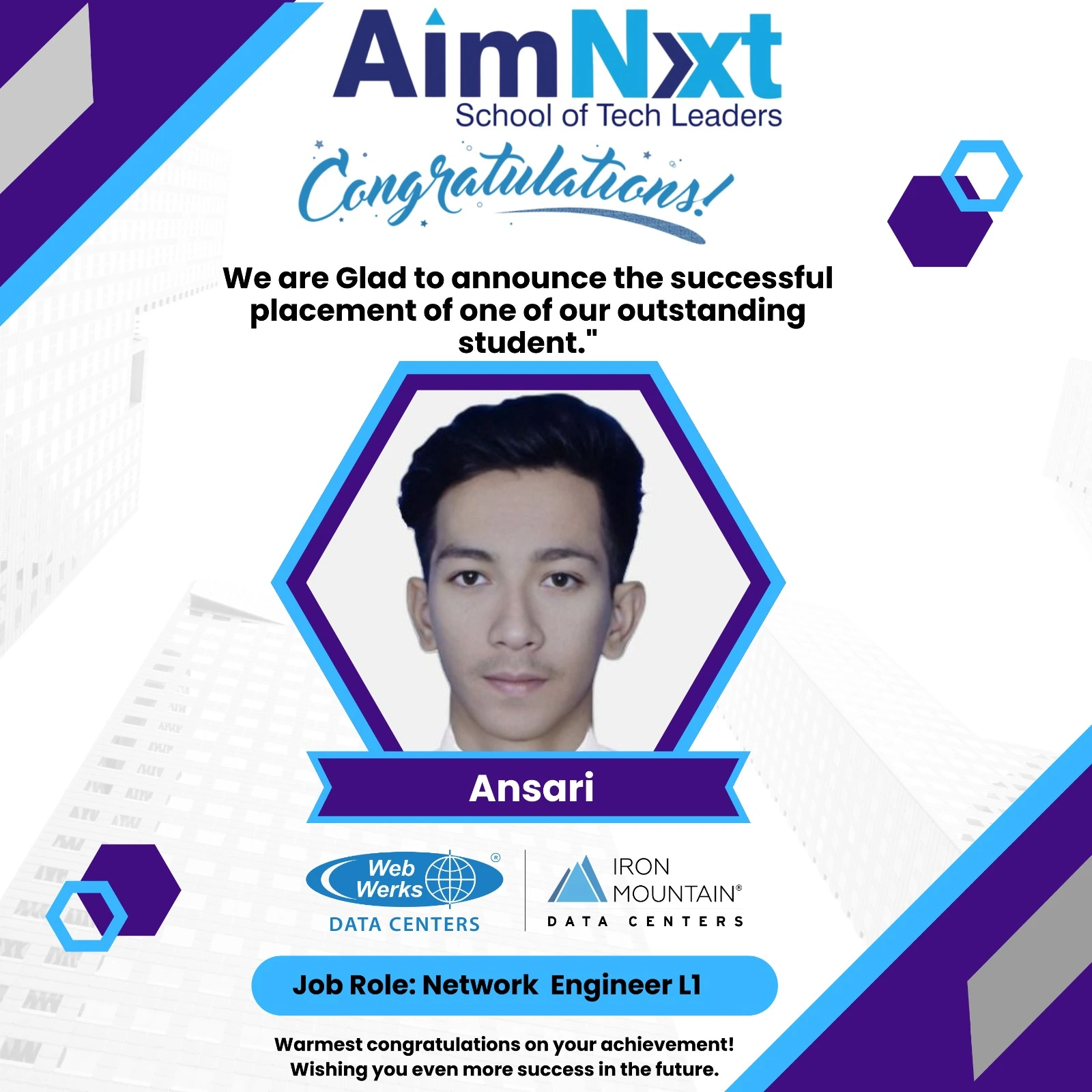 Aimnxt Placed Student33
