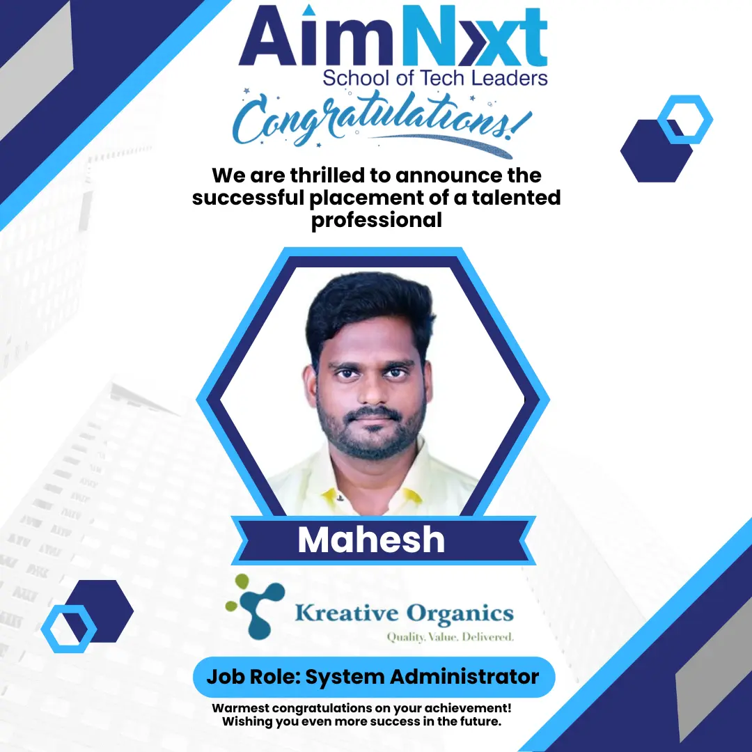 Aimnxt Placed Student63