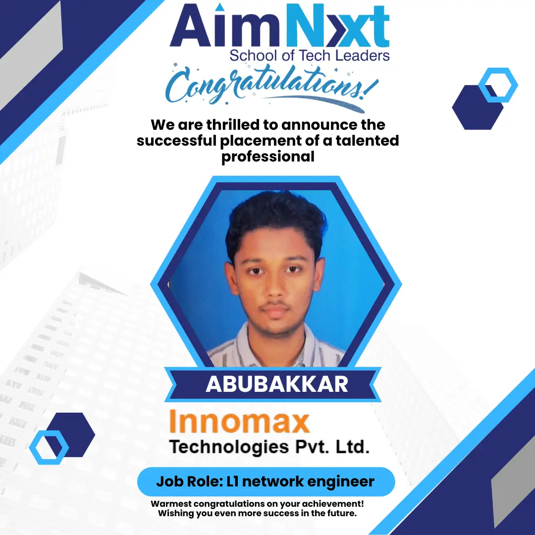 Aimnxt Placed Student70