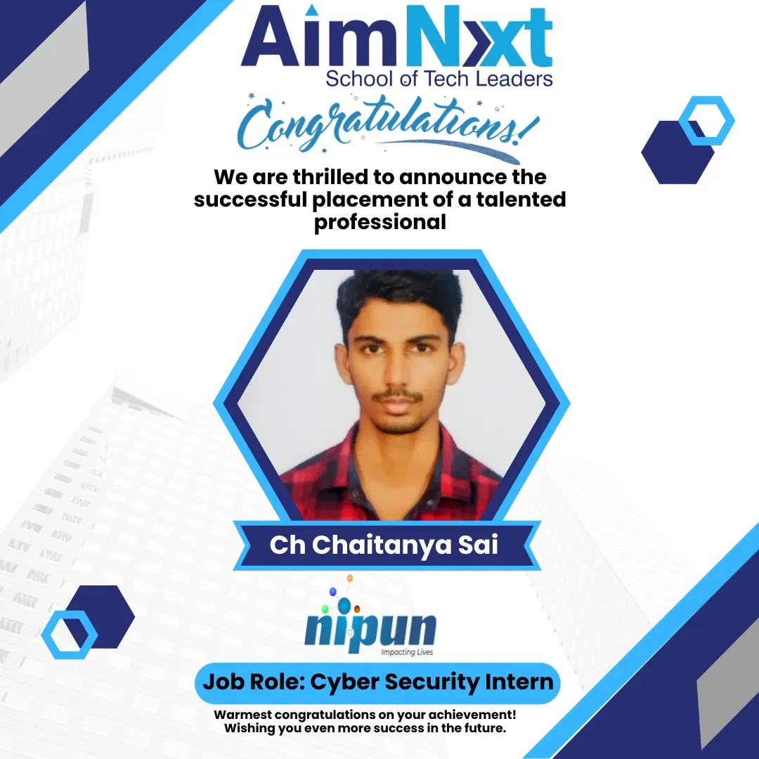 AimNxt Placement Success Story