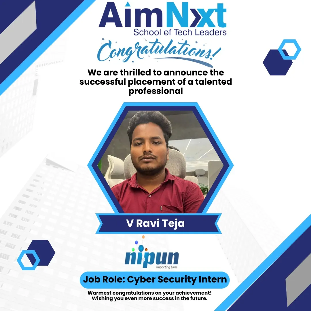 AimNxt Placement Success Story