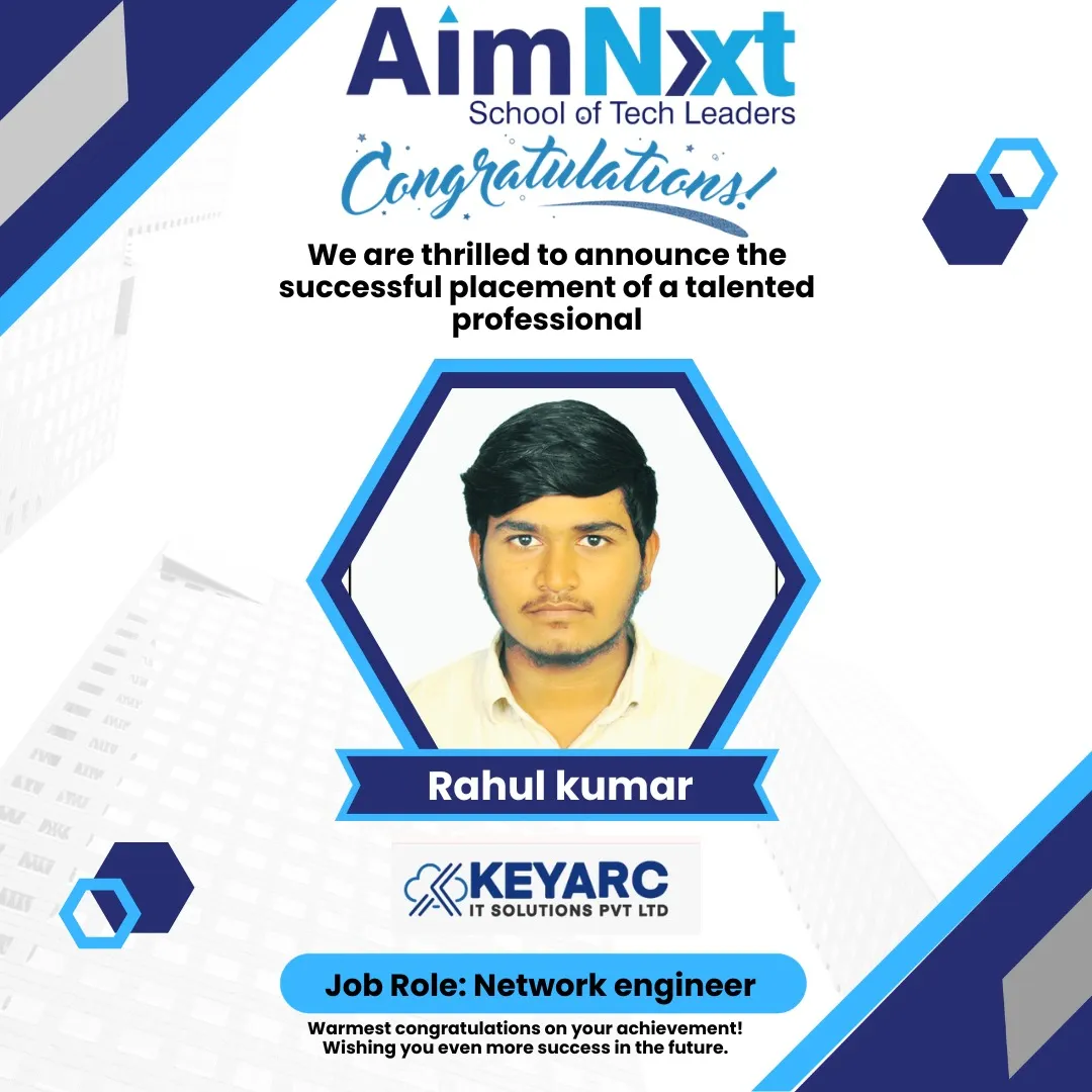 AimNxt Placement Success Story