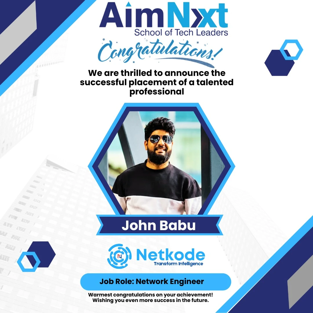 AimNxt Placement Success Story